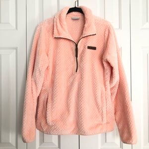 Columbia Peach Teddy Soft Fleece Jacket
